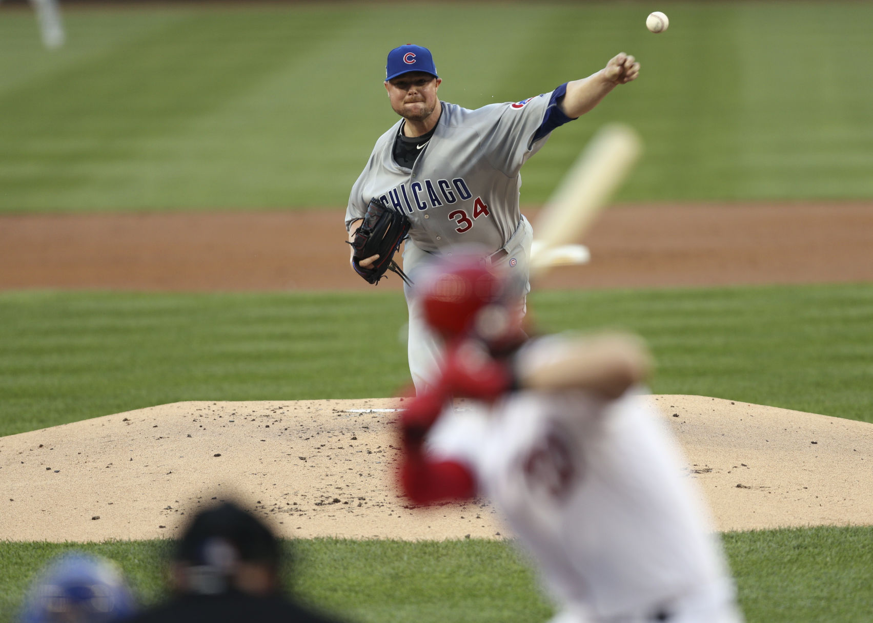 NLDS Cubs Nationals Baseball